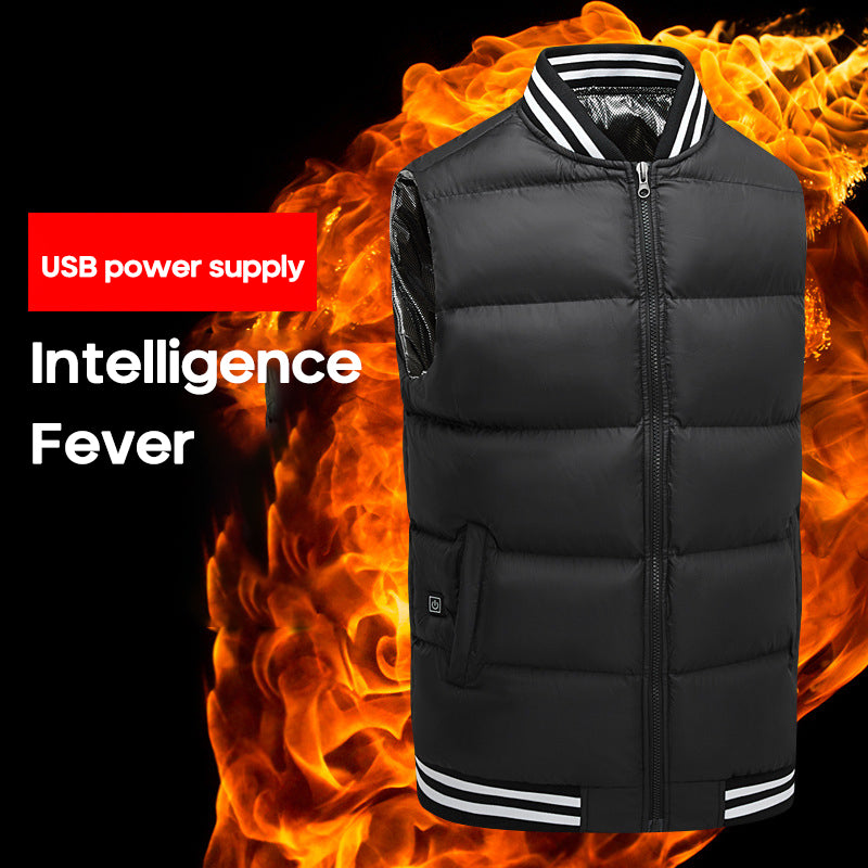 Smart electric heating vest vest