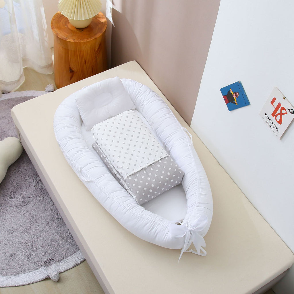 Portable Baby Folding Bed Can Be Detachable And Washable