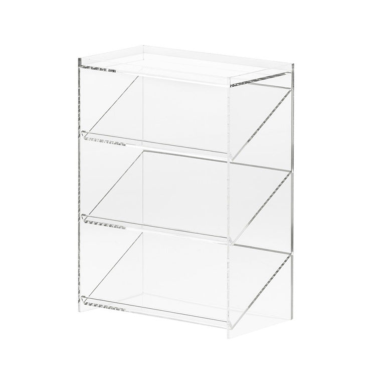 Transparent acrylic cosmetic storage box