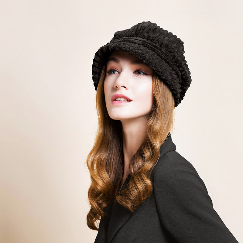 Autumn and Winter Women's Western Style Ladies Hats.