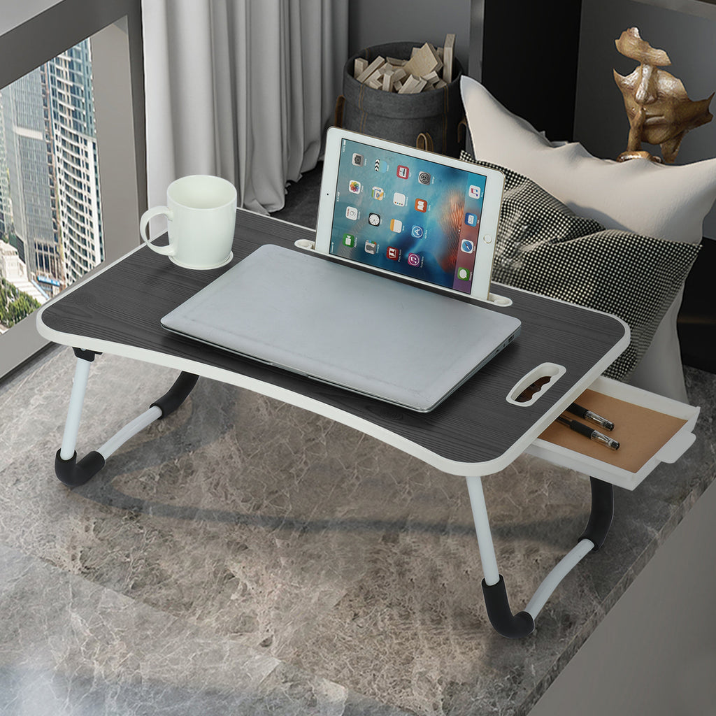 Large Bed Tray Foldable Portable Multifunction Laptop Desk Lazy Laptop Table