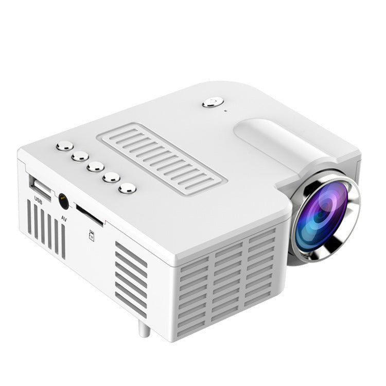 Mini Portable Projector Media Player Projector 1080P Home Family-led Children Small Mobile Phone Projector