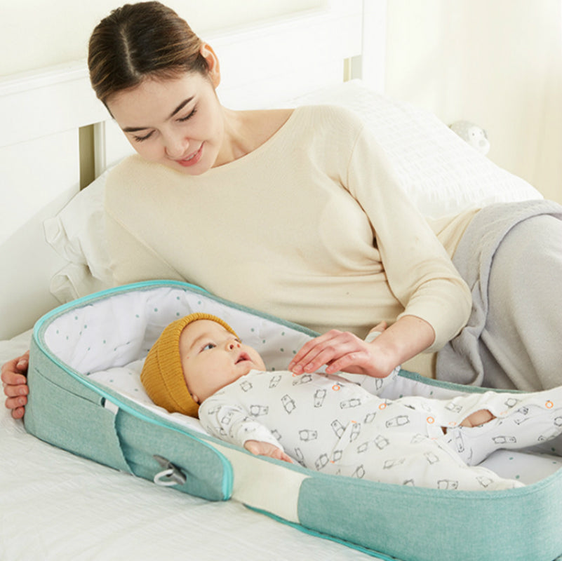 Portable Bed-In Anti-Pressure Baby Crib