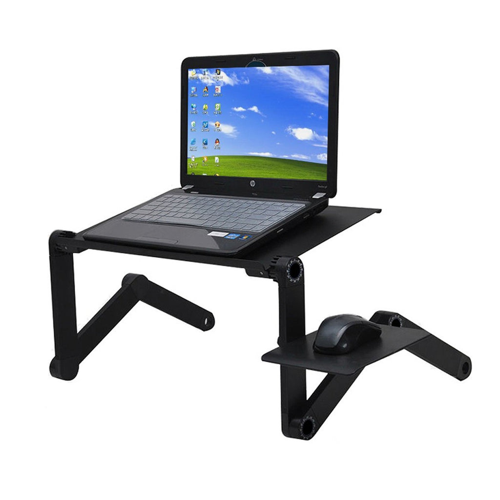 Adjustable Folding Laptop Netbook Computer Office Table Desk Stand Tray Bed Sofa