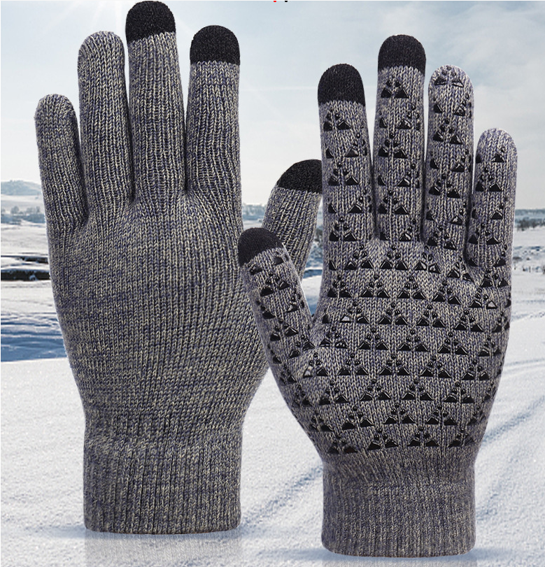 Warm And Fleece Gloves for Men & Women for Autumn Winter. Warm noce design.