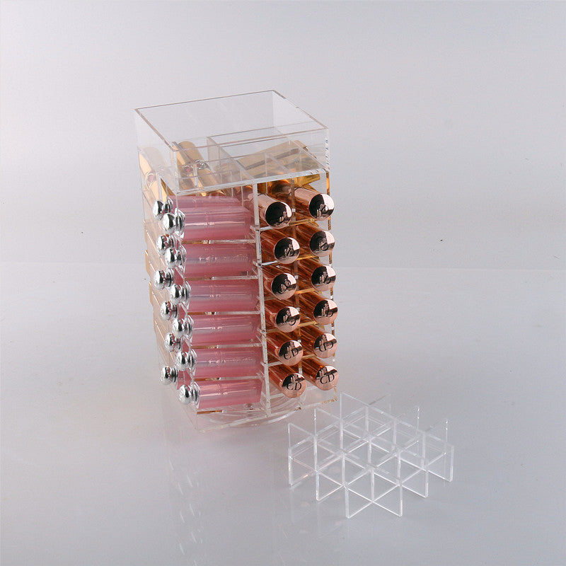 Transparent acrylic storage box