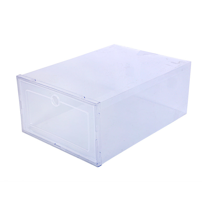 Plastic Shoe Box Thickened Transparent Drawer Box Plastic Shoe Box Stackable Box