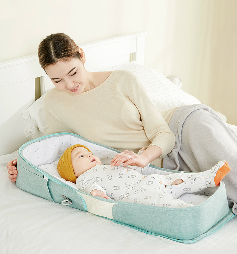 Portable Bed-In Anti-Pressure Baby Crib