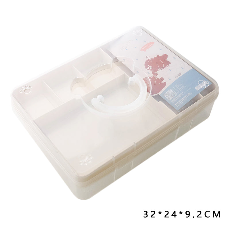 Multifunctional Large Capacity Transparent Storage Box