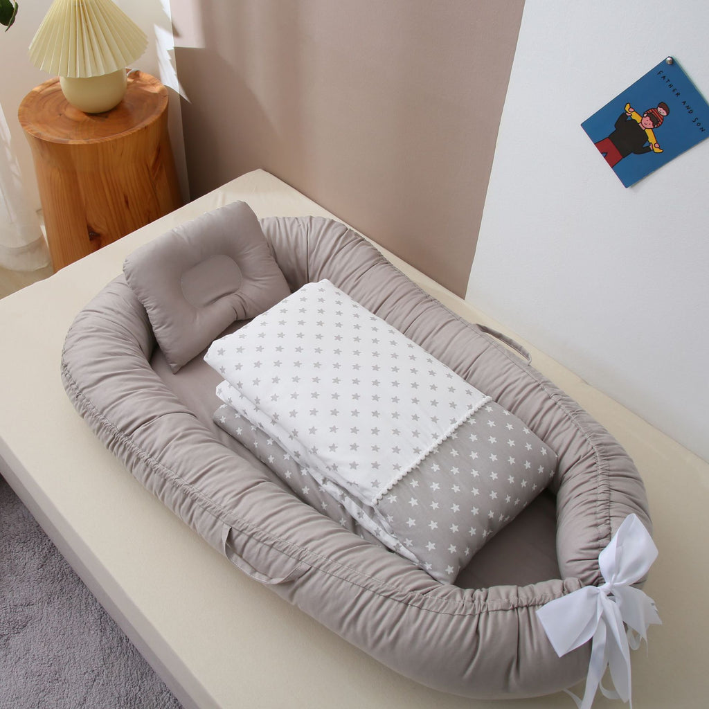 Portable Baby Folding Bed Can Be Detachable And Washable