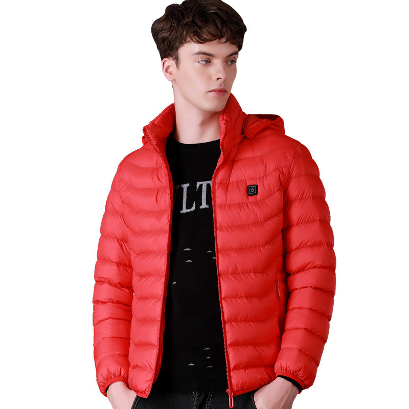 Heated Vest Smart Electric Heating Jacket Men Women Waistcoat Winter