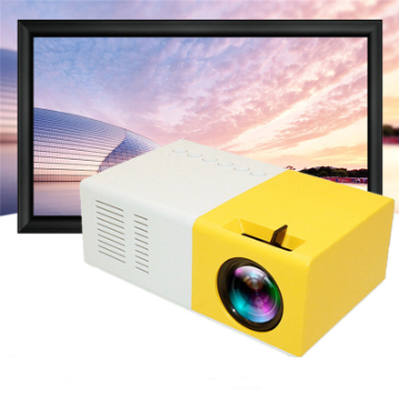 Portable Projector 3D Hd Led Home Theater Cinema HDMI-compatible USB Audio Projector YG300 Mini Projector