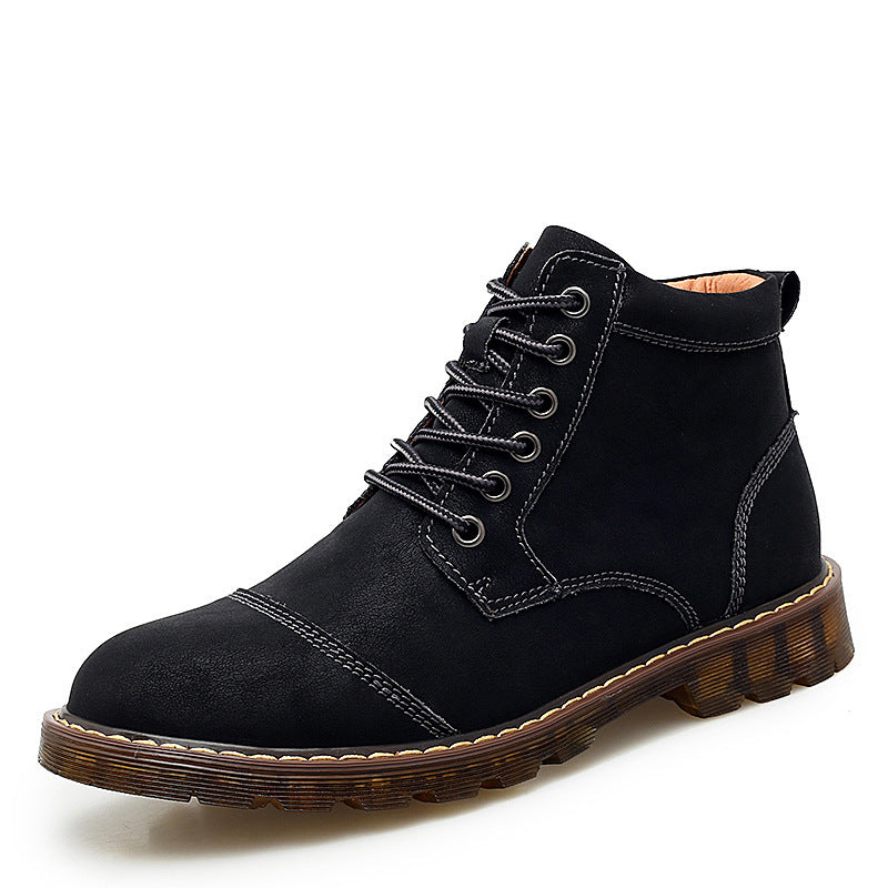 Men British Martin boots. Nice Classic looking. Very warm inside. Best material and fashion.