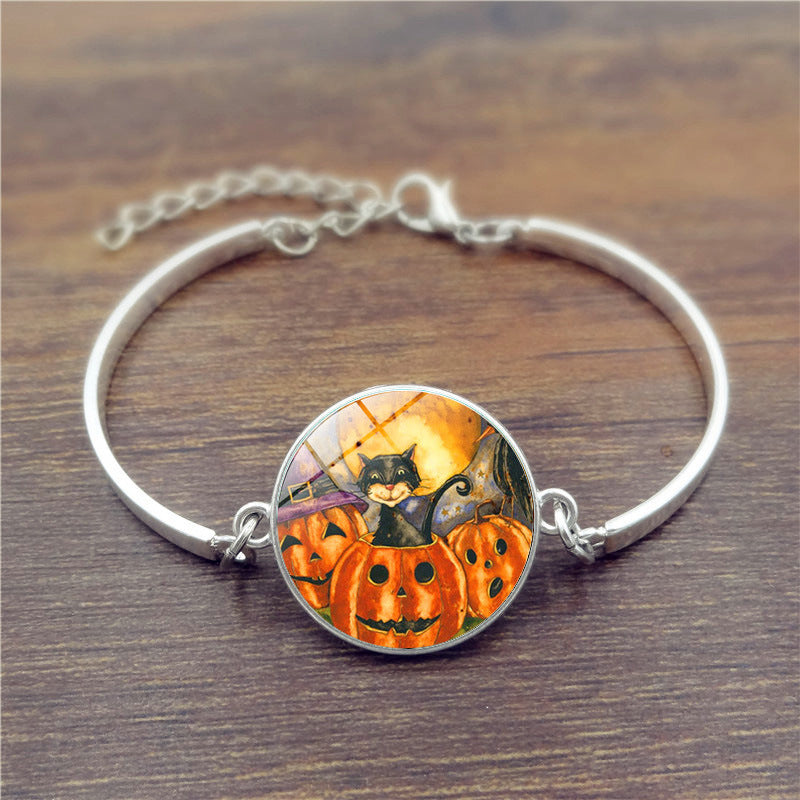 Halloween gems bracelet with different colors and looks