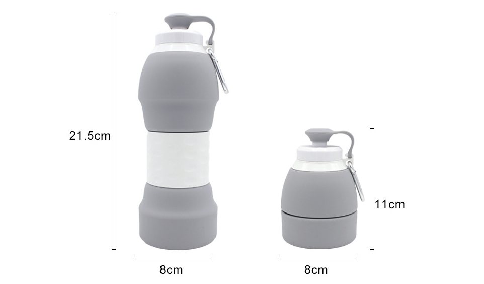 Silicone Folding Water Bottle: A Portable Hydration Solution for Active Lifestyles