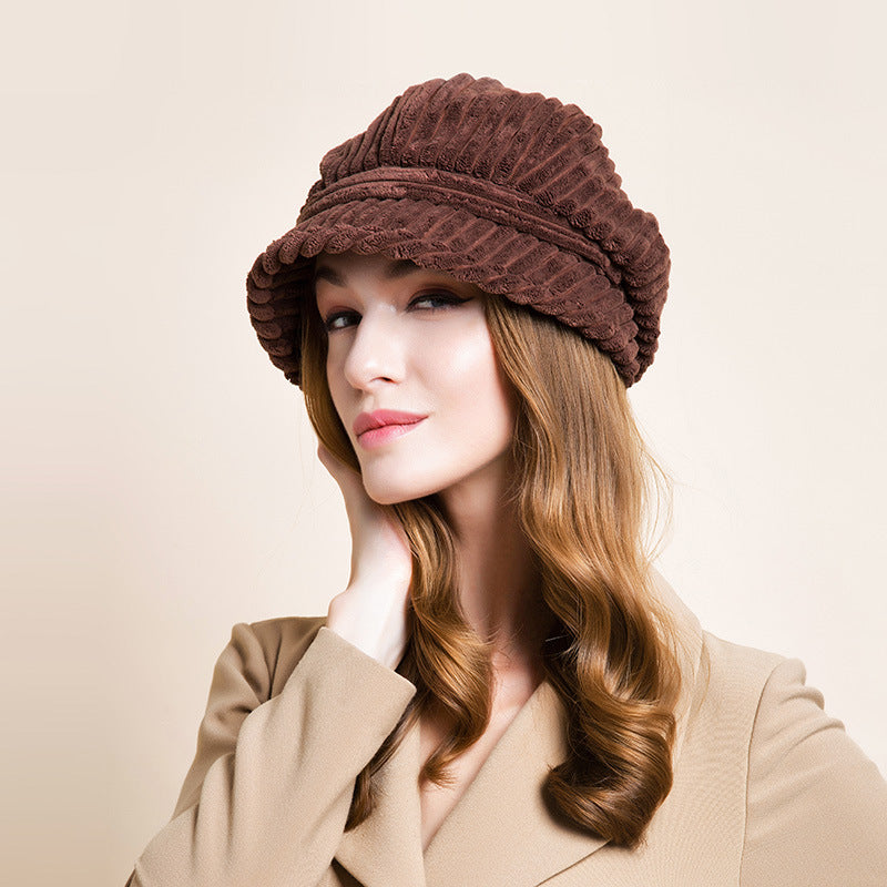 Autumn and Winter Women's Western Style Ladies Hats.