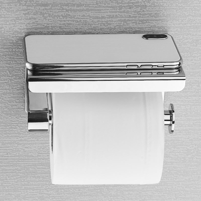 Bathroom toilet paper holder