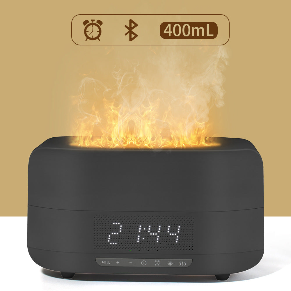 New Flame Humidifier. Fire Small Speaker with Atmosphere Lamp