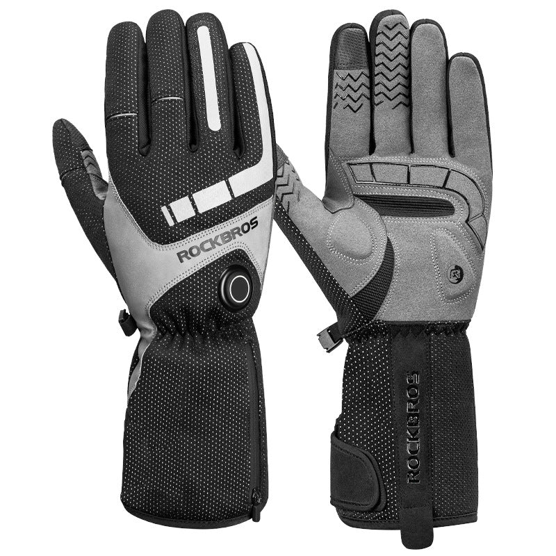 Rechargeable Heated Riding Gloves For Men And Women
