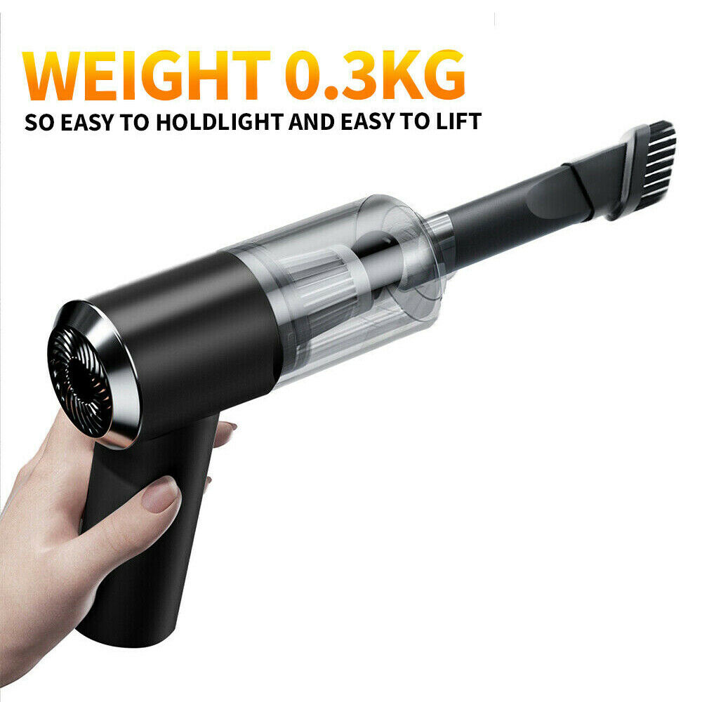 120W 5500Pa Cordless Handheld Vacuum Cleaner Rechargeable Car Auto Home Duster Cordless Car Vacuum Cleaner Handheld Home Rechargeable Wet Dry Duster Portable