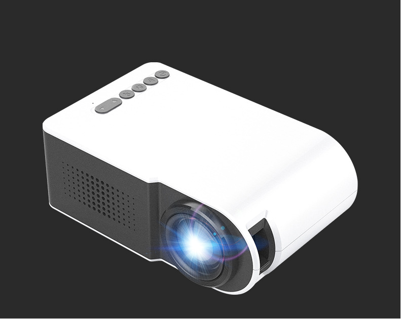 Digital Projector LED LCD that is able to connect to Smart phone, game console, Miceo SD card, Tablet, Speaker, U-Disk- Notebook, DVD, Camera, Set top box. With clear sharp view.