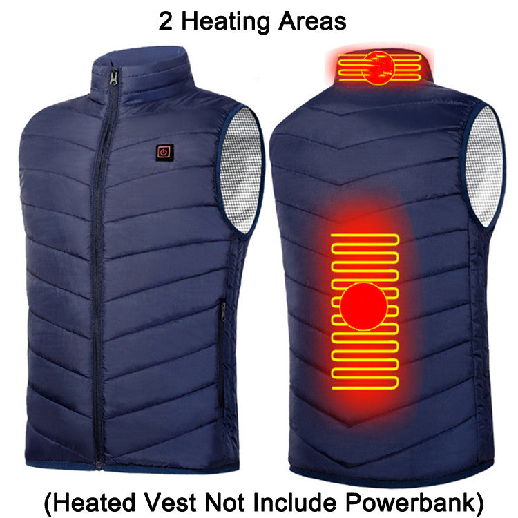 Winter USB Heating Jacket Men's And Women's Fashion Hunting Warm Clothing.