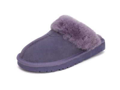 Winter warm non-slip slippers