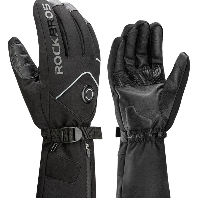 Rechargeable Heated Riding Gloves For Men And Women