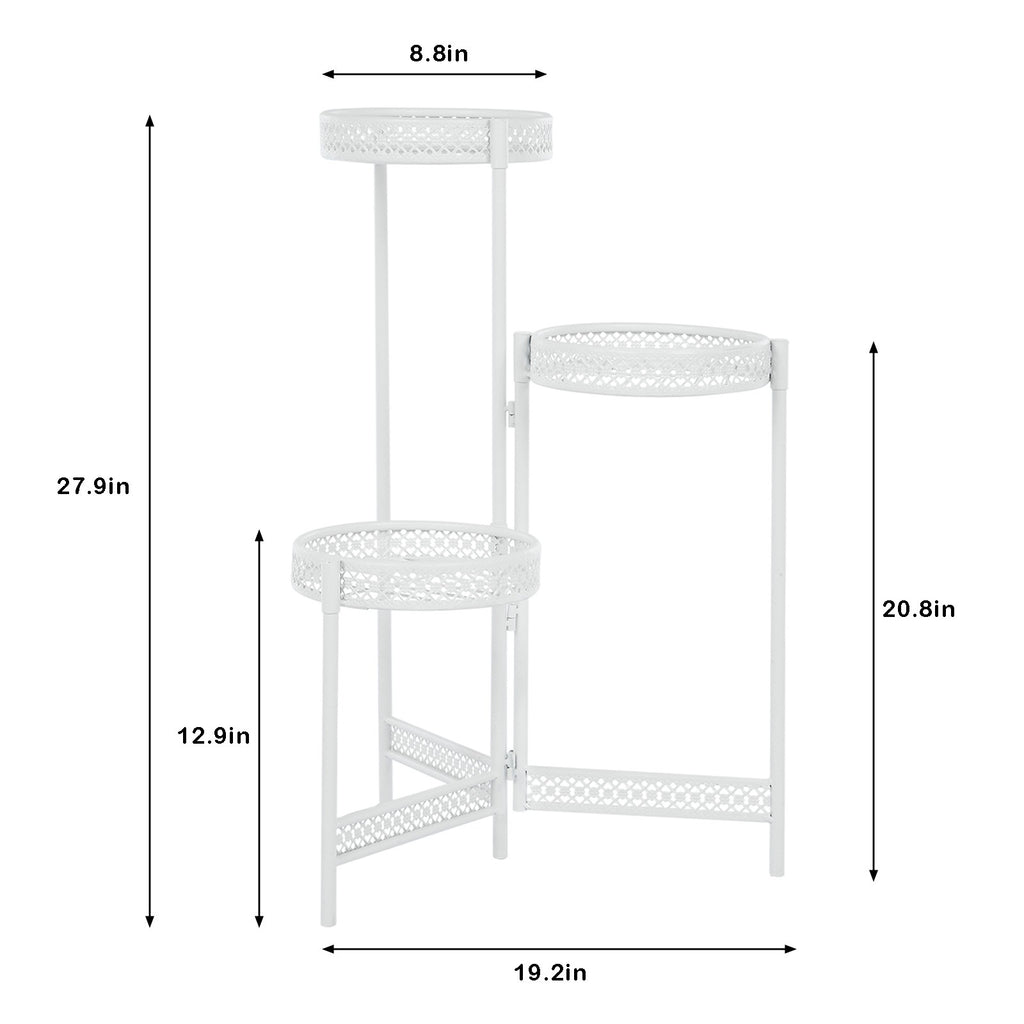 Metal Plant Stand Indoor Plant Stand Plant Display Rack For Patio Garden