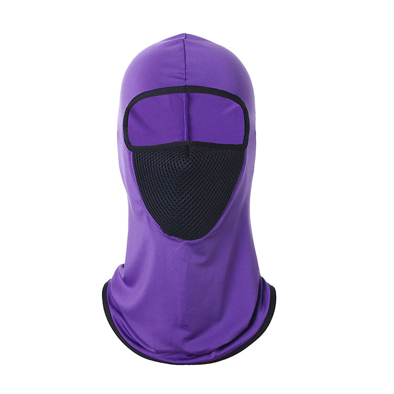 Lycra Soft Equipment Outdoor Windproof Sunscreen Hood