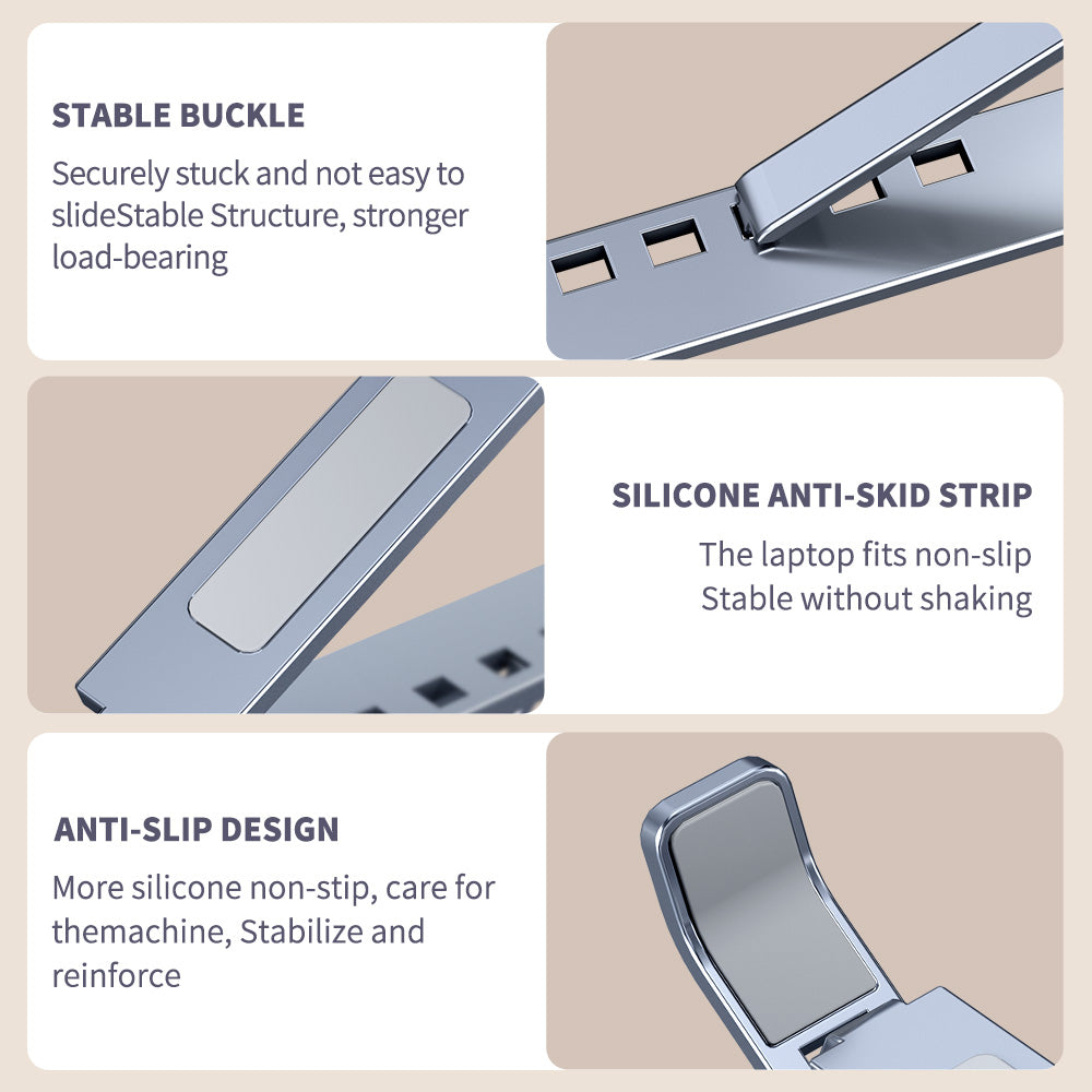 Double Aluminum Alloy Notebook Bracket