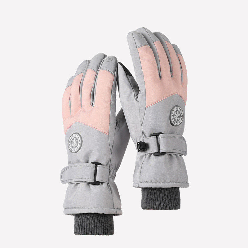 Windproof Outdoor Thickened Sports Warm Gloves For Men And Women