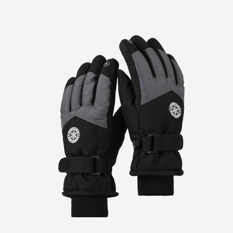 Windproof Outdoor Thickened Sports Warm Gloves For Men And Women