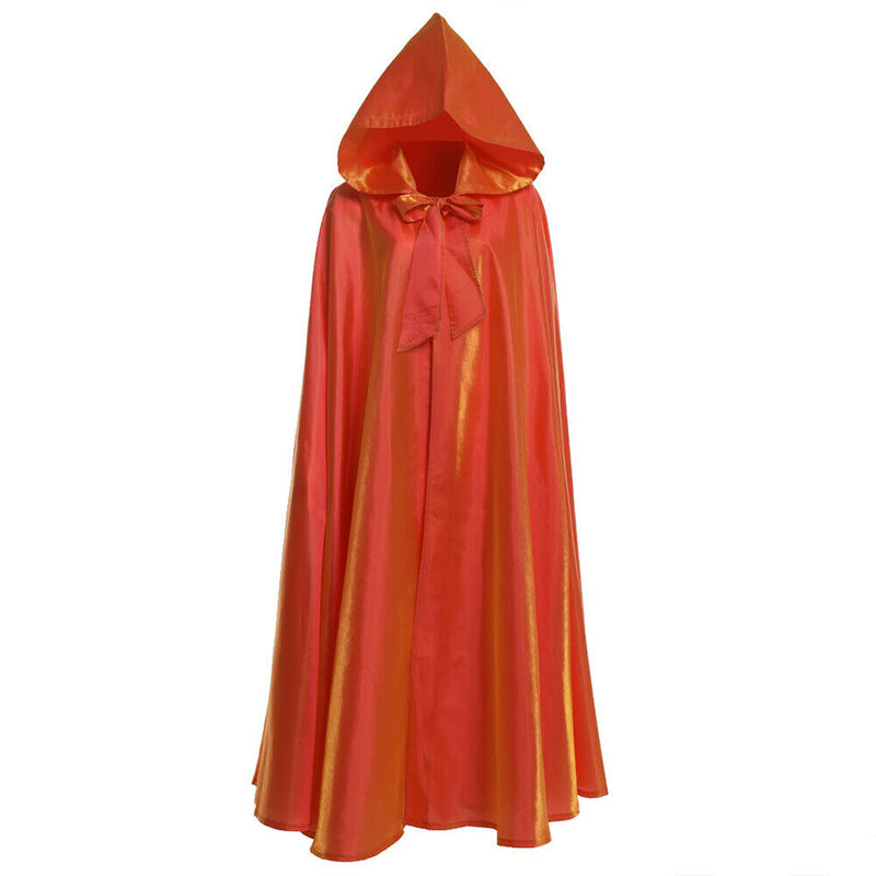 Halloween Costume Medieval Cloak Wizarding Robe