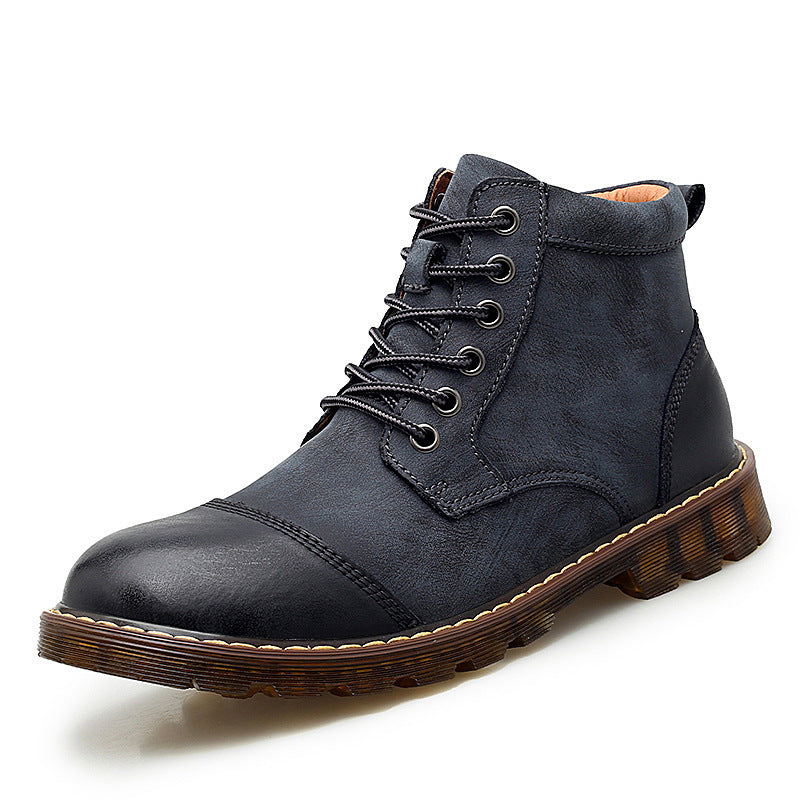 Men British Martin boots. Nice Classic looking. Very warm inside. Best material and fashion.