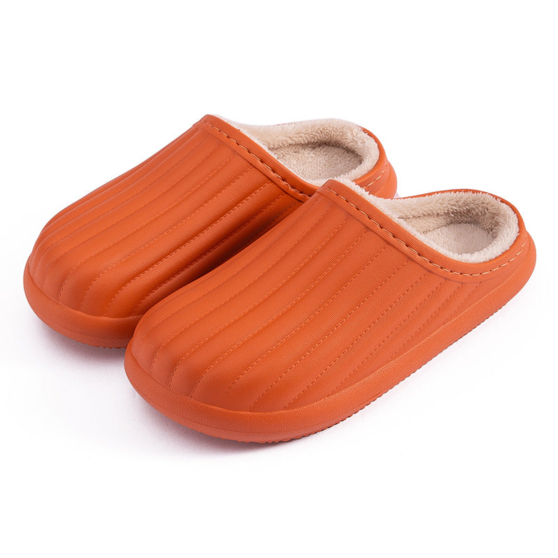 Waterproof Slippers EVA Plush Slippers Women