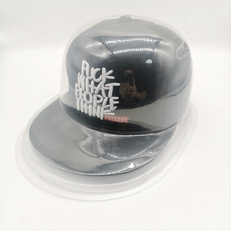 High Transparent PVC Hat Blister Packaging Baseball Storage Artifact Box