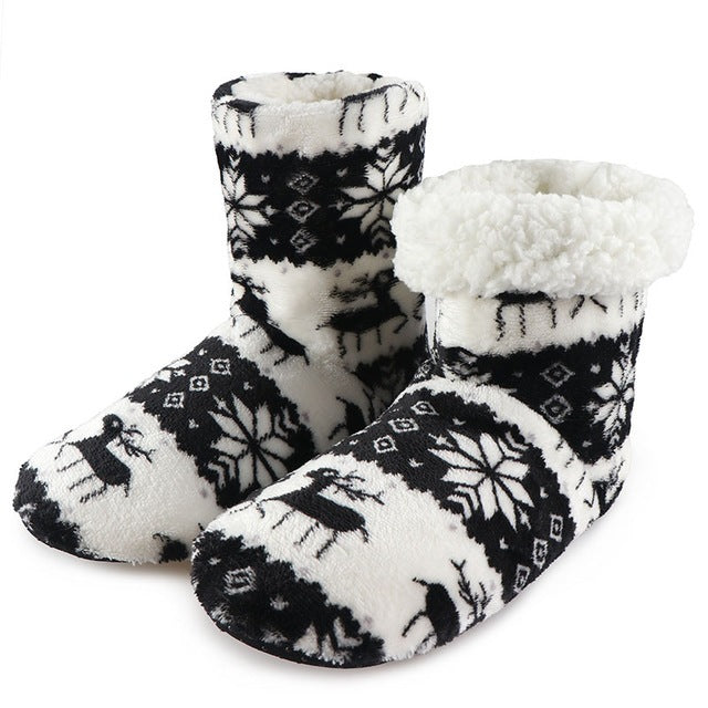 Winter Fur Slippers For Women Warm Shoes Slipper Christmas. Warm comfy good looking.