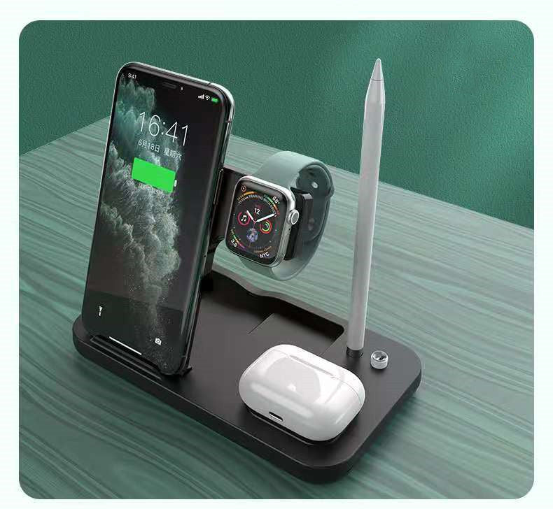 Mobile phone watch wireless charger