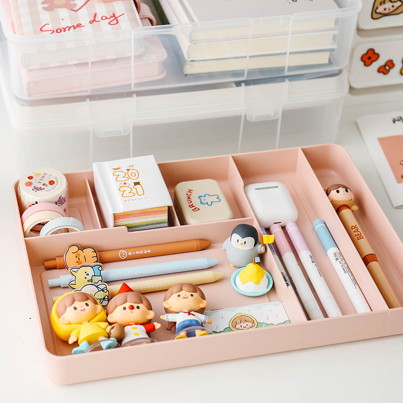 Multifunctional Large Capacity Transparent Storage Box