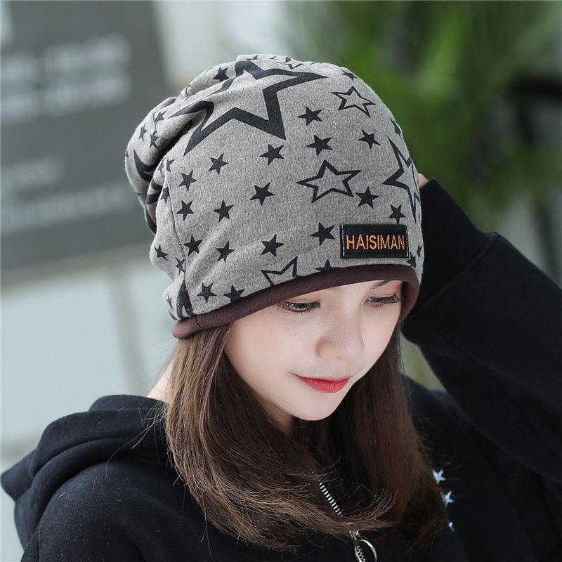 Comfortable and warm hood ladies hats