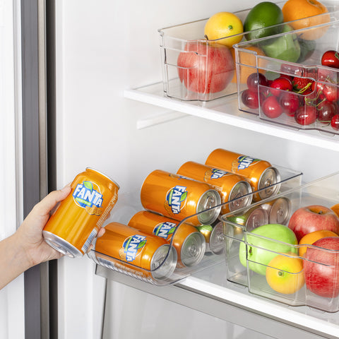 Kitchen Refrigerator Storage Box Transparent Drawer Type
