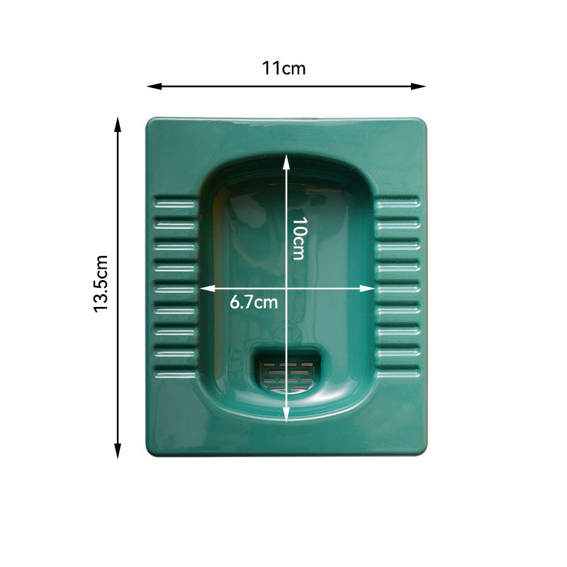 Soap Box Drain Free Punching Wall-mounted Toilet Drainage Adjustable Soap Rack