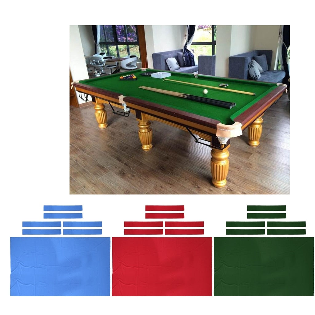 9 ft Professional Pool Table Felt Snooker Accessories Billiard Table Cloth Felt for 9ft Table For Bars Clubs Hotels Used Wool