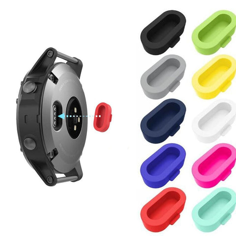 Charger Protective Plug Cover Cap Protector Case for Garmin Fenix 5/5S/5X Plus 6/6S/6X Pro Venu Vivoactive 4S/4/3 945 935 245 45