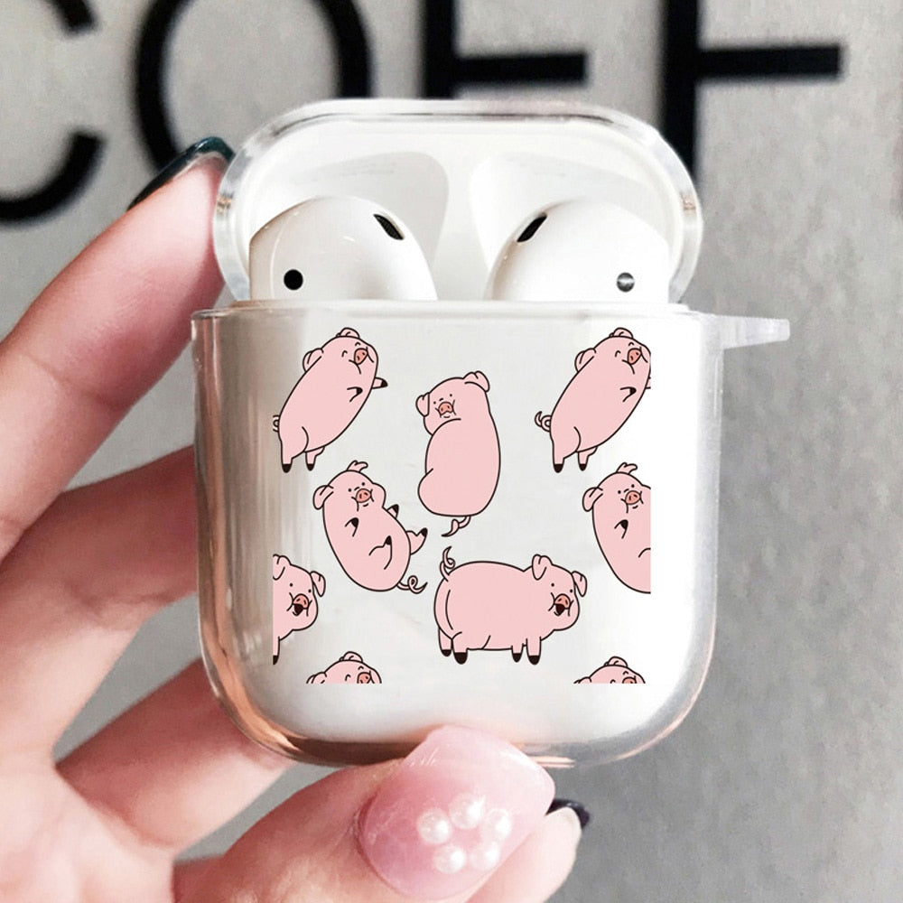 Lovely Cartoon Cover For Apple Airpods 2 /1 3 Case Earphone Coque Soft Protector Fundas For Airpods Pro Pods3 Covers Earpods