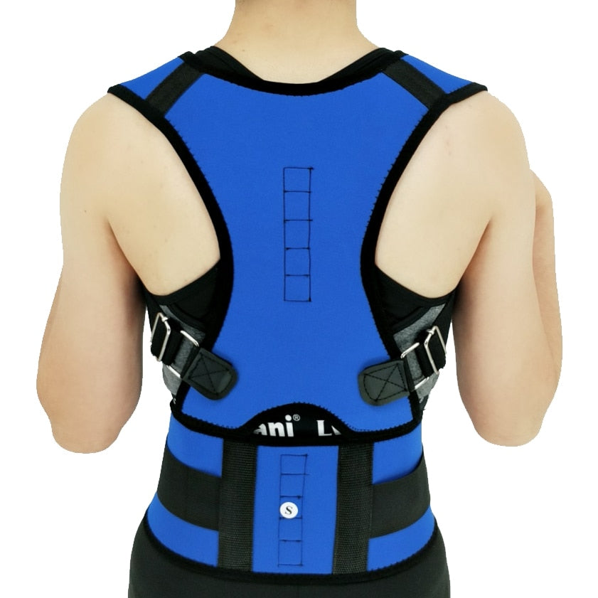 Back Support Men Women Posture Corrector Posture Correction Belt Heavy Lift Work Shoulder Straps Brace