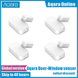 Global version Aqara Door Window Sensor Zigbee Wireless Connection Smart Mini door sensor Work With Mi Home APP For Android IOS