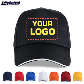 YOUR LOGO Personalized Customized DIY Printed Baseball Cap For Men&Women Cotton Truck Driver Caps Dad Hat Snapback Sun Hats Bone