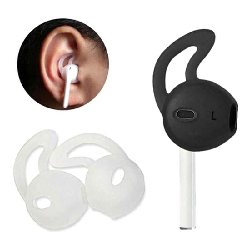 5 Pair/lot  EarPods Covers Sports Silicone Ear Cap Earphone Sleeve Headphone Adapter Protective Cover Accessories for phone